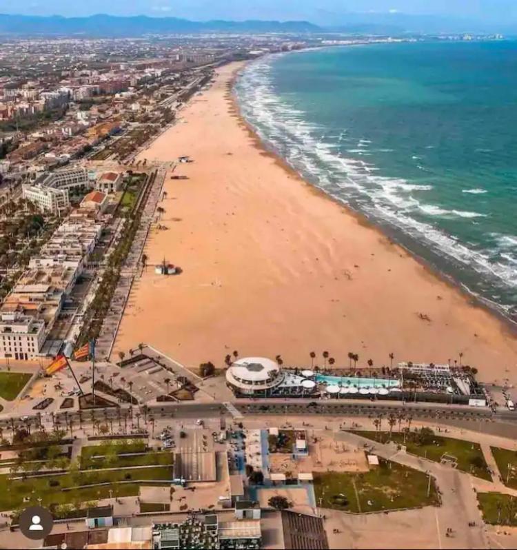 Lovely Apartment Near Beach & Science City Valencia Exterior photo